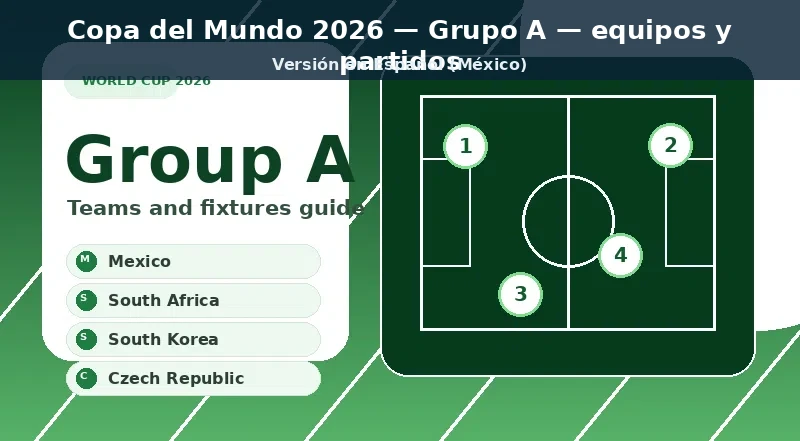 Grupos del Mundial 2026 Mapa visual de grupos, selecciones y ruta del torneo