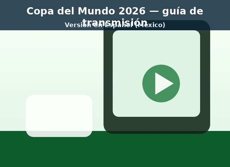 transmisión oficial centro shown en un televisión screen