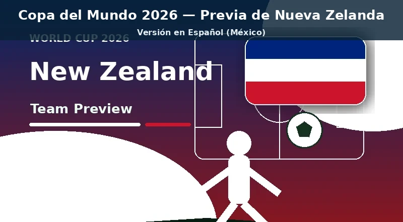 Nueva Zelanda Mundial 2026 previa del equipo principal Nueva Zelanda Mundial 2026 previa del equipo banner con colores nacionales